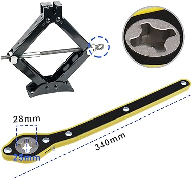 Clé à cliquet pour voiture - الصورة 2