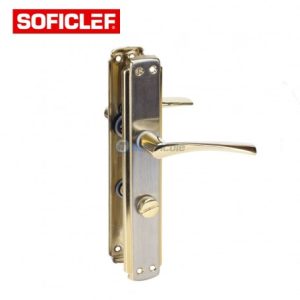 Poignée ARENA Satinée Modèle WC 240x45mm SOFICLEF | 7001-3S