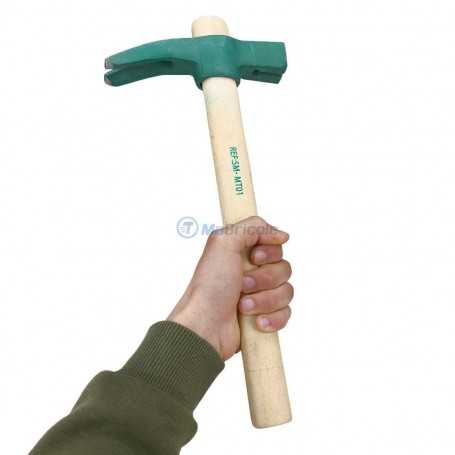 Marteau arrache clous 700 g avec mance en bois SMTOP | SM-MT01 - الصورة 6