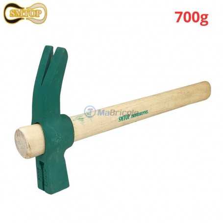Marteau arrache clous 700 g avec mance en bois SMTOP | SM-MT01 - الصورة 5